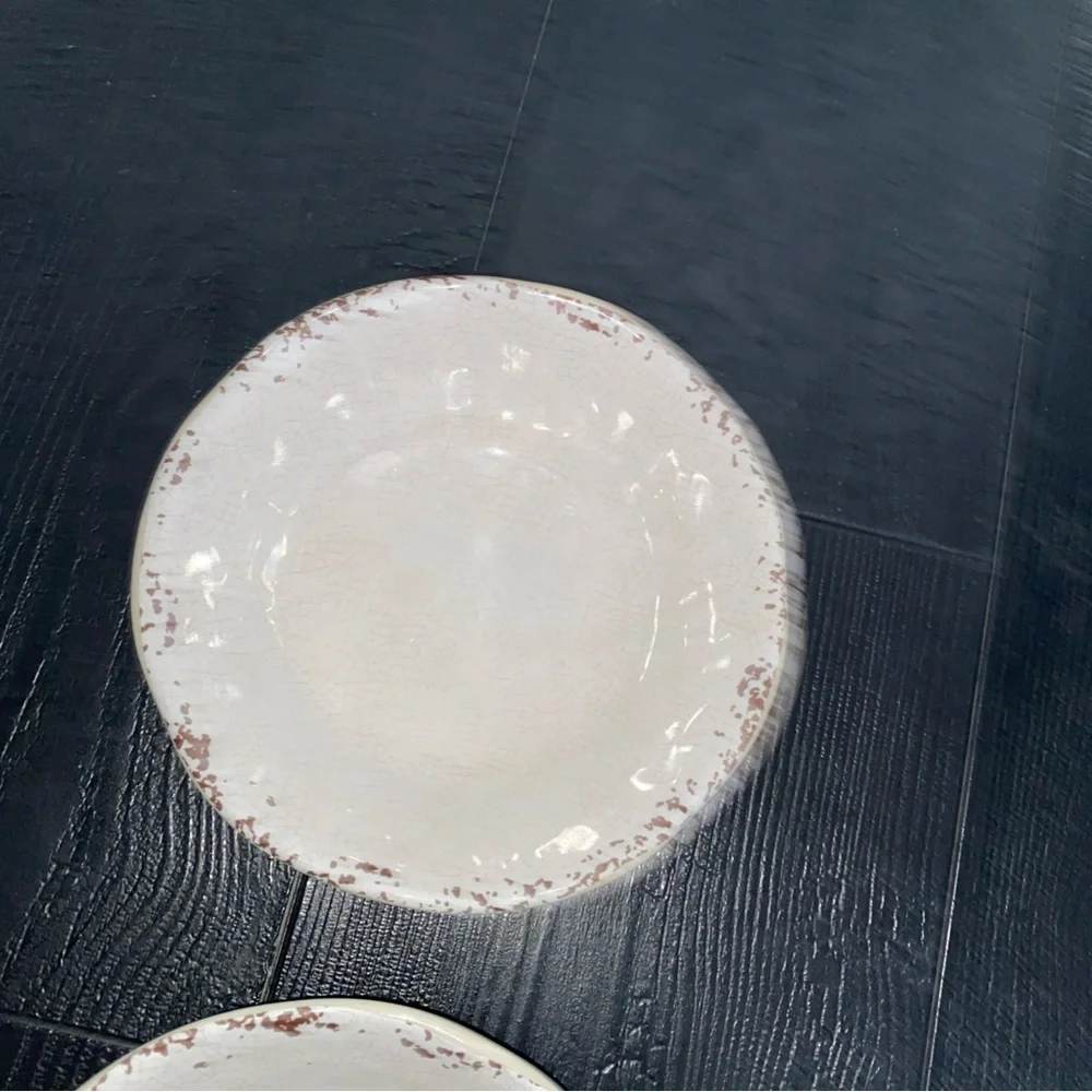 IL Mulino  Rustic Crackle Melamine Bowls Set Of‎ 2
